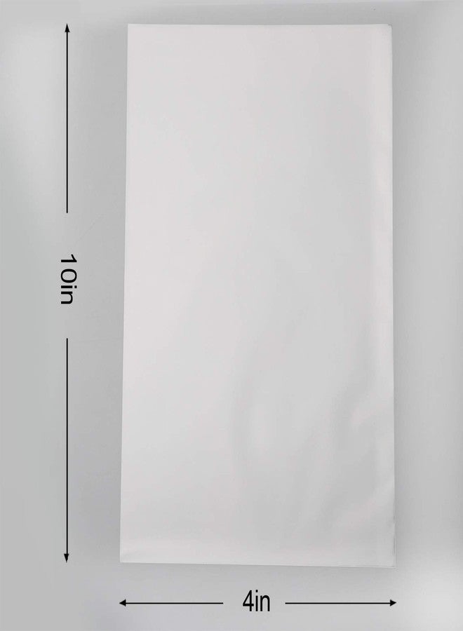 Nobranded 100 pcs Clear 4" x 10"(10x25.5 cm) Flat Cello Cellophane Bags Poly Treat Bags mils for Gift Wrapping, Bakery, Cookie, Candies, Toast, Dessert, Party Favors Packaging with Color Twist Ties! - Image 3